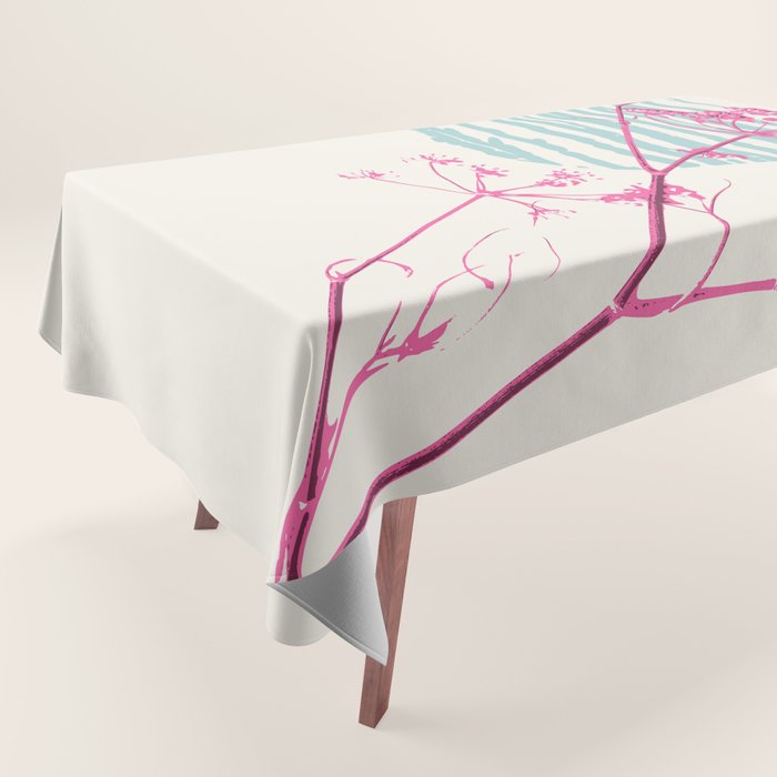 Plant based happyness Fennel still life Tablecloth Gallery Image 1