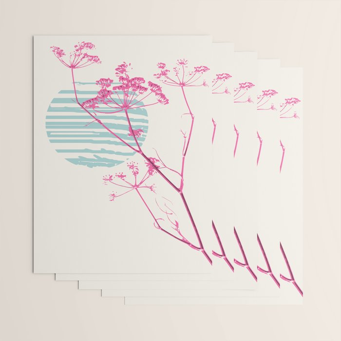 Plant based happyness Fennel still life Wrapping Paper Gallery Image 3