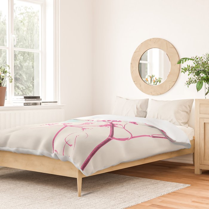 Plant based happyness Fennel still life Duvet Cover Gallery Image 2