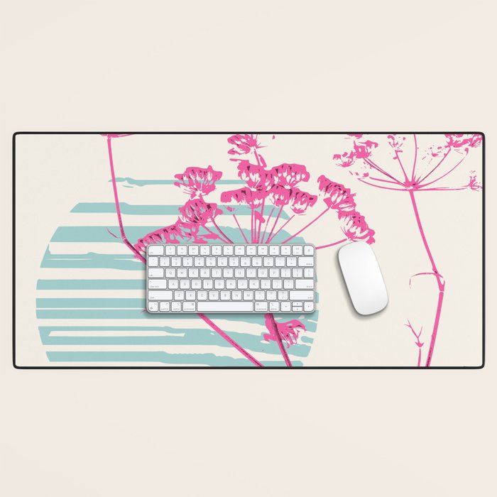 Plant based happyness Fennel still life Desk Mat Gallery Image 1
