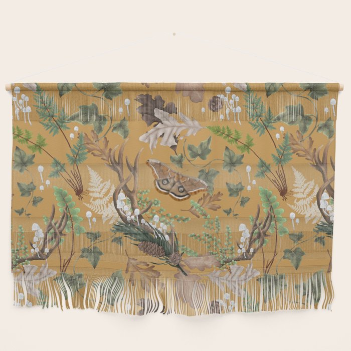 Bohemian Leafy Forest Wall Hanging Gallery Image 1