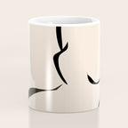 abstract minimal nude Coffee Mug Gallery Image 4