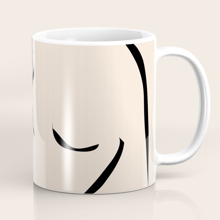 abstract minimal nude Coffee Mug Gallery Image 1