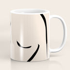 abstract minimal nude Coffee Mug Gallery Image 1