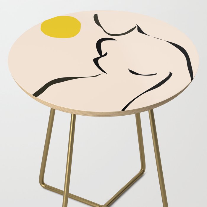abstract minimal nude Side Table Gallery Image 2