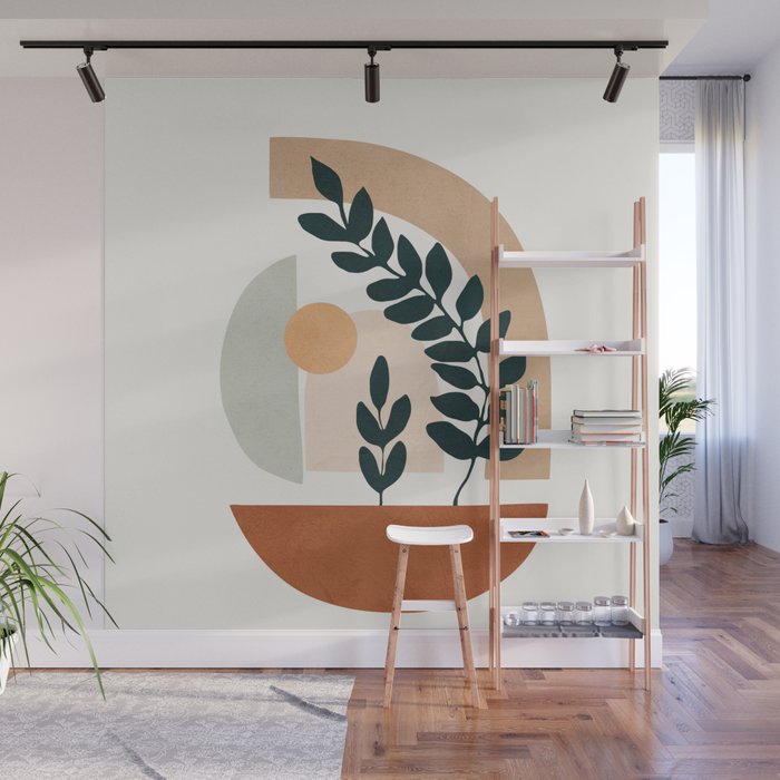 Soft Shapes III Wall Mural Gallery Image 1