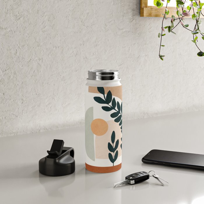 Soft Shapes III Water Bottle Gallery Image 5