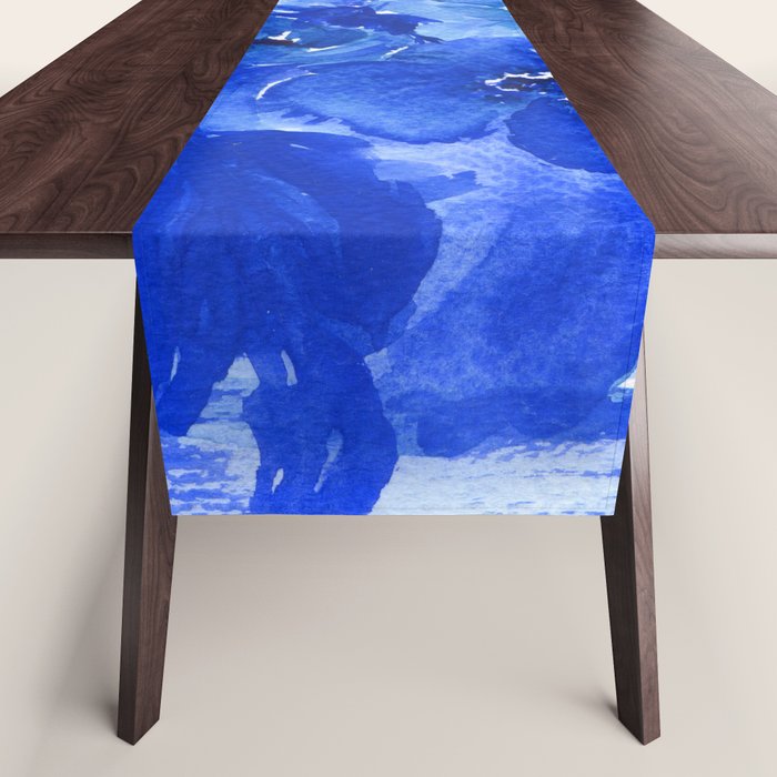 blue stillife Table Runner Gallery Image 1