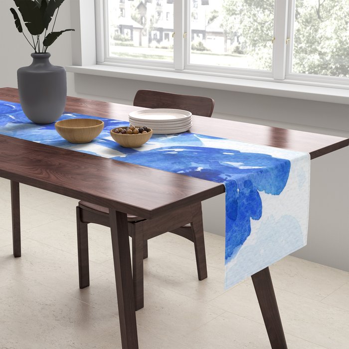 blue stillife Table Runner Gallery Image 2