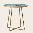 Bison By The Pool In Palm Springs Side Table Gallery Image 1
