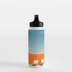 Bison By The Pool In Palm Springs Water Bottle Gallery Image 3