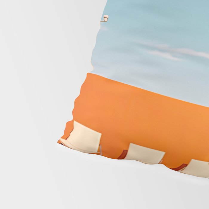 Bison By The Pool In Palm Springs Pillow Sham Gallery Image 4