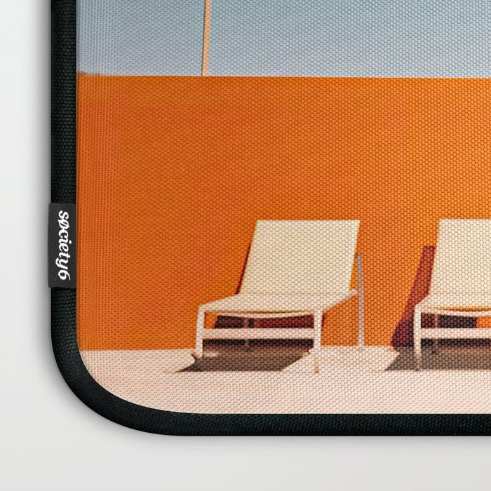 Bison By The Pool In Palm Springs Laptop Sleeve Gallery Image 3