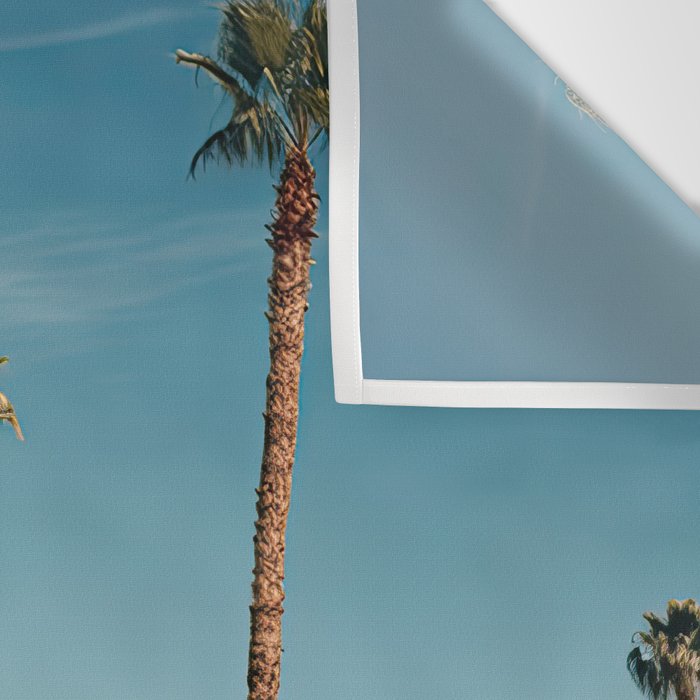 Bison By The Pool In Palm Springs Wall Tapestry Gallery Image 3