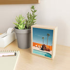 Bison By The Pool In Palm Springs Mini Art Print Gallery Image 2