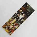 Bosch Garden Of Earthly Delights Panel 3 - Hell Yoga Mat Gallery Image 1