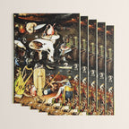 Bosch Garden Of Earthly Delights Panel 3 - Hell Wrapping Paper Gallery Image 3
