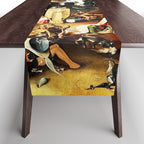 Bosch Garden Of Earthly Delights Panel 3 - Hell Table Runner Gallery Image 1