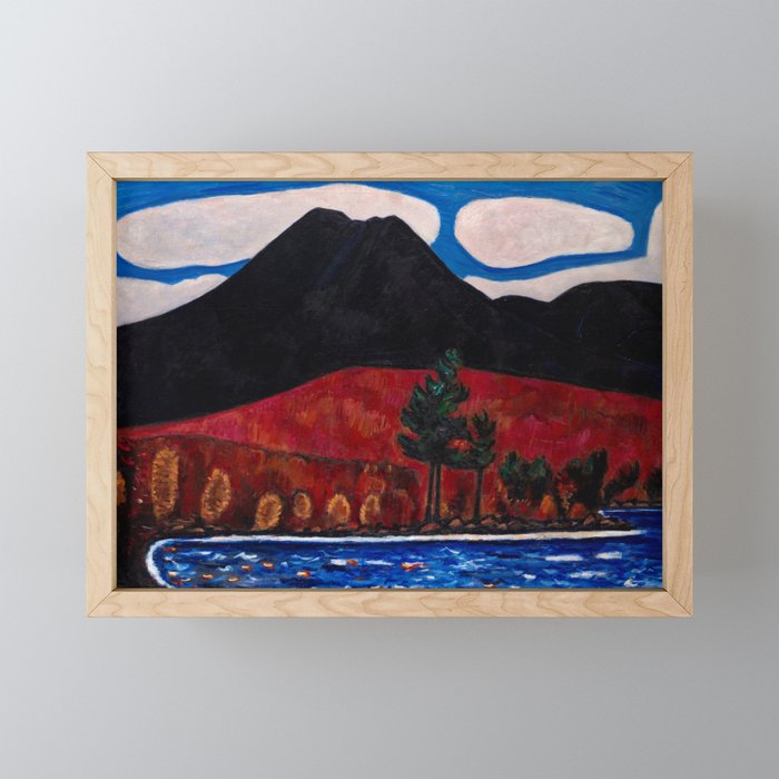 Mt. Katahdin, Autumn #2  by Marsden Hartley Mini Art Print Gallery Image 1