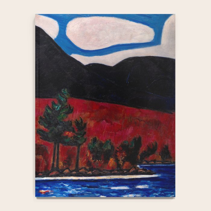 Mt. Katahdin, Autumn #2  by Marsden Hartley Notebook Gallery Image 4