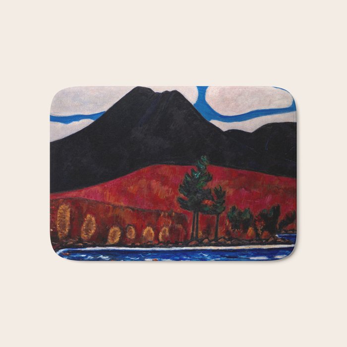 Mt. Katahdin, Autumn #2  by Marsden Hartley Bath Mat Gallery Image 1