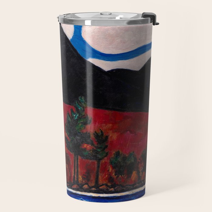 Mt. Katahdin, Autumn #2  by Marsden Hartley Travel Mug Gallery Image 2