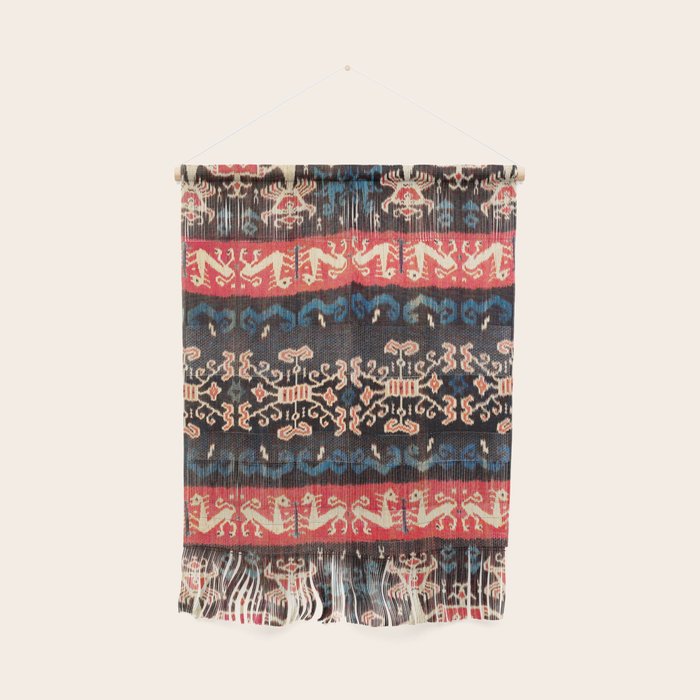 Sumba East Indonesian Ikat Print Wall Hanging Gallery Image 1
