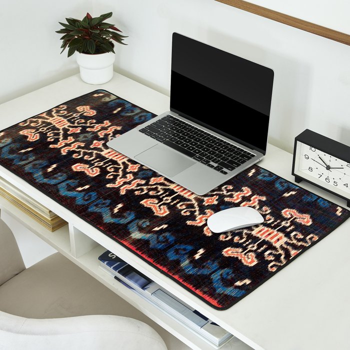 Sumba East Indonesian Ikat Print Desk Mat Gallery Image 2
