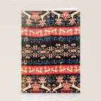 Sumba East Indonesian Ikat Print Stationery Card Gallery Image 2