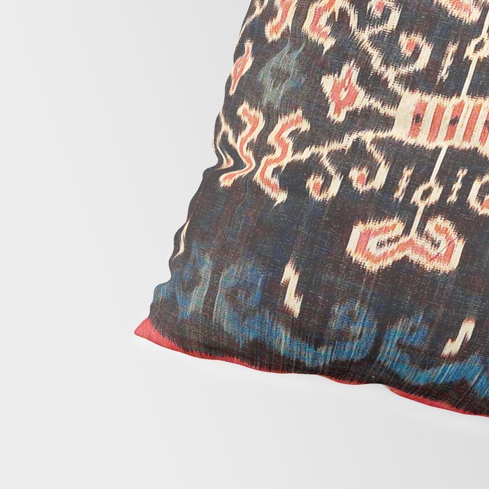 Sumba East Indonesian Ikat Print Pillow Sham Gallery Image 4