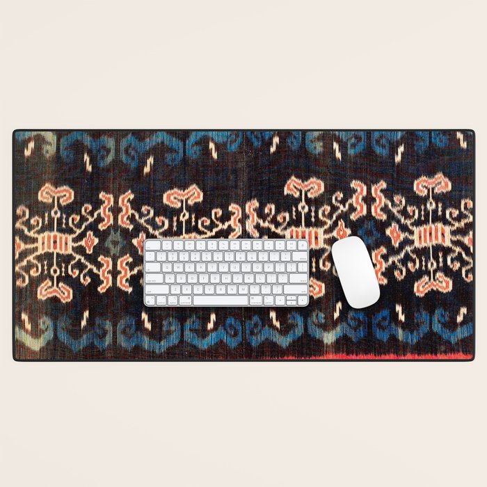Sumba East Indonesian Ikat Print Desk Mat Gallery Image 1