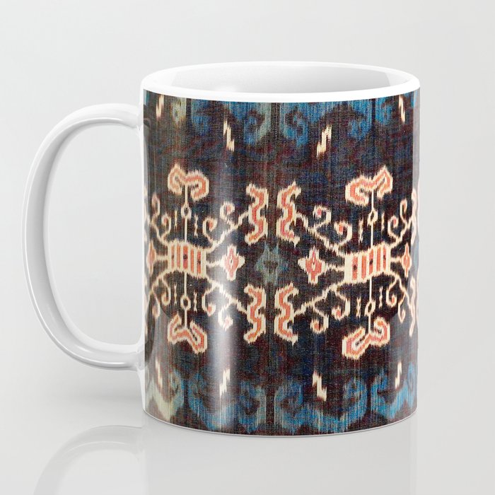 Sumba East Indonesian Ikat Print Coffee Mug Gallery Image 3