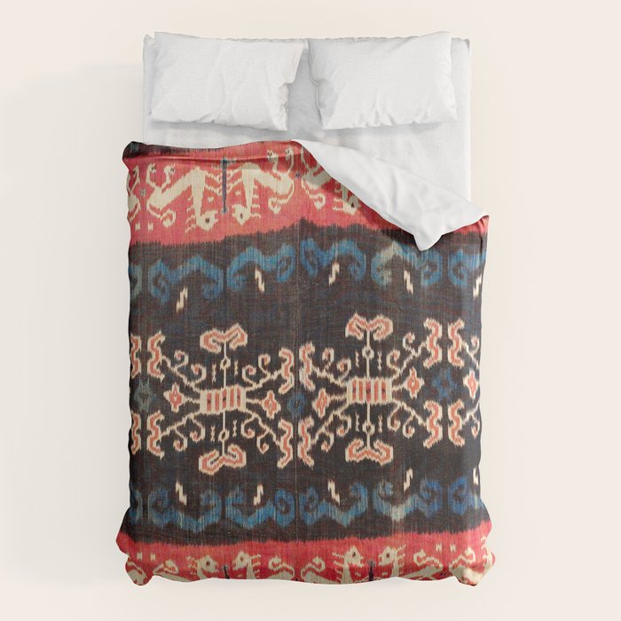 Sumba East Indonesian Ikat Print Duvet Cover Gallery Image 6