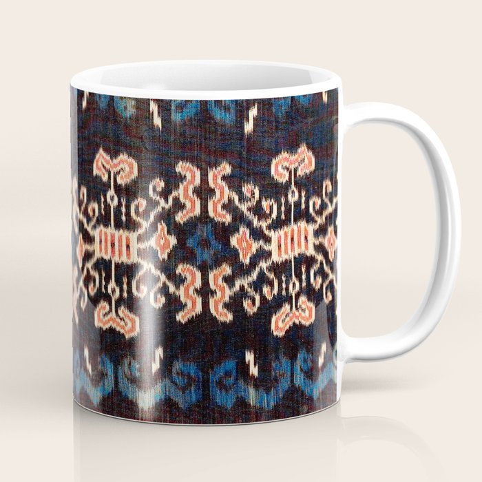 Sumba East Indonesian Ikat Print Coffee Mug Gallery Image 1