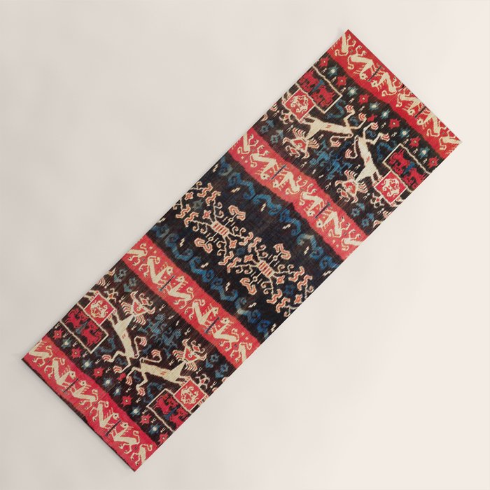 Sumba East Indonesian Ikat Print Yoga Mat Gallery Image 1
