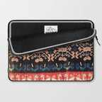 Sumba East Indonesian Ikat Print Laptop Sleeve Gallery Image 2