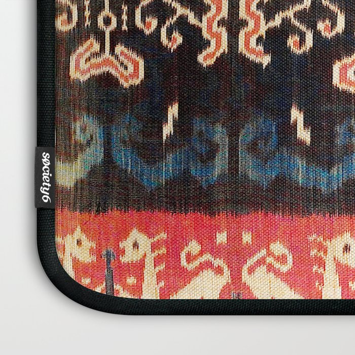 Sumba East Indonesian Ikat Print Laptop Sleeve Gallery Image 3