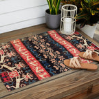 Sumba East Indonesian Ikat Print Outdoor Rug Gallery Image 2