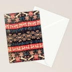 Sumba East Indonesian Ikat Print Stationery Card Gallery Image 2