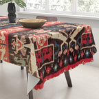 Sumba East Indonesian Ikat Print Tablecloth Gallery Image 3
