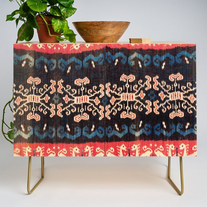 Sumba East Indonesian Ikat Print Credenza Gallery Image 1