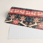 Sumba East Indonesian Ikat Print Wrapping Paper Gallery Image 2