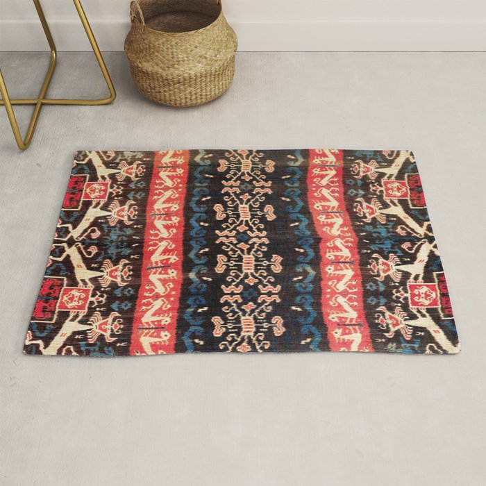 Sumba East Indonesian Ikat Print Rug Gallery Image 1