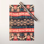 Sumba East Indonesian Ikat Print Wrapping Paper Gallery Image 1