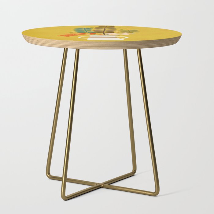 Potted Leaves Side Table Gallery Image 1