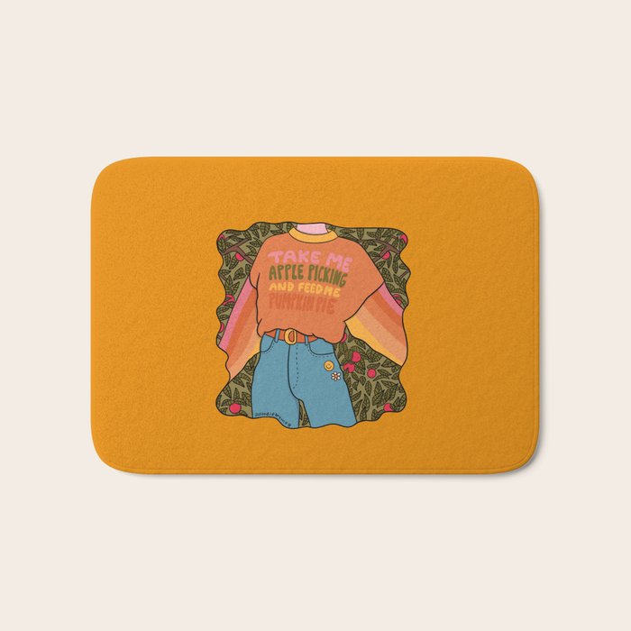 Apple Picking Bath Mat Gallery Image 1