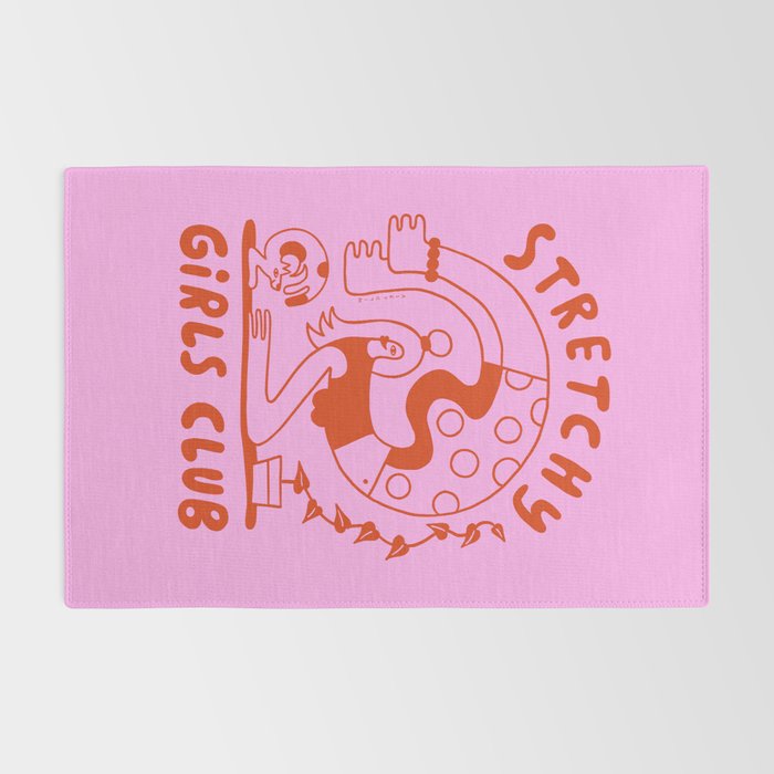 Stretchy Girls Club Rug Gallery Image 2