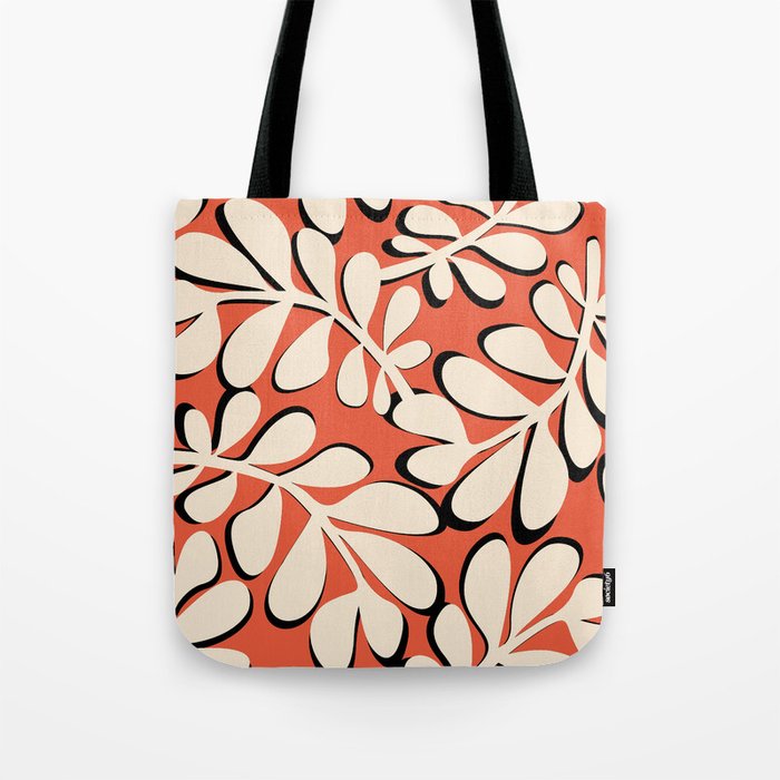 Ghost Forest - Red Tote Bag Gallery Image 1