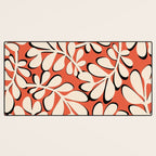 Ghost Forest - Red Desk Mat Gallery Image 3