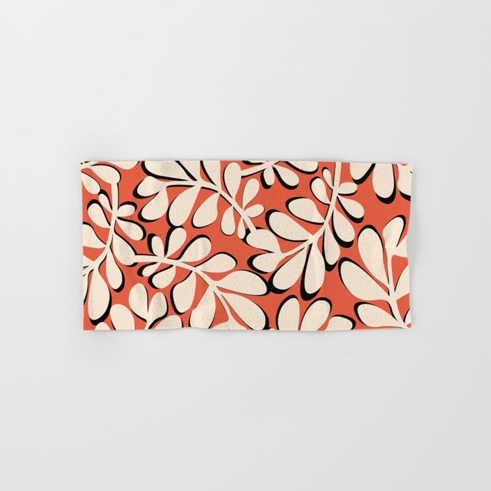 Ghost Forest - Red Bath Towel Gallery Image 1